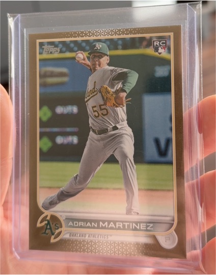 2022 Topps Update #US77 Adrian Martinez — front