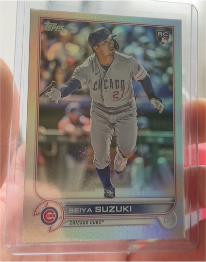 2022 Topps Chrome #279 Seiya Suzuki — front