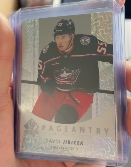 2023-24 Upper Deck SP Authentic #P-31 David Jiricek — front