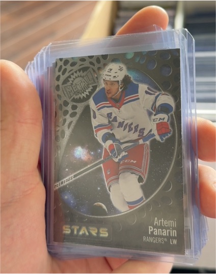 2022-23 SkyBox Metal Universe #139 Artemi Panarin Stars — front