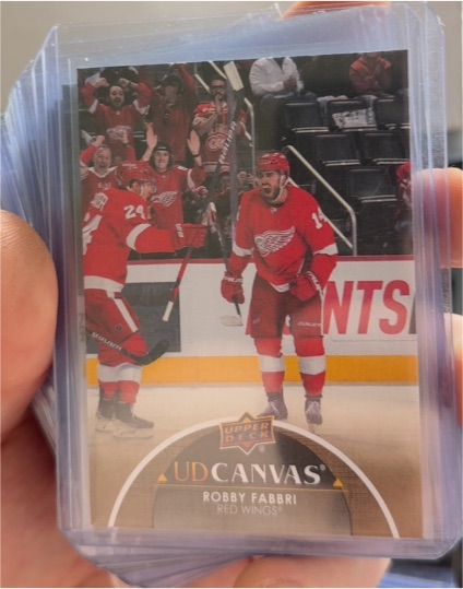 2021-22 Upper Deck Canvas #C297 Robby Fabbri — front