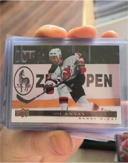 2020-21 Upper Deck SP Signature Edition Legends UD Canvas #C-33 Randy McKay — front