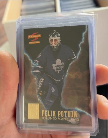 1996-97 Score #5 Felix Potvin — front