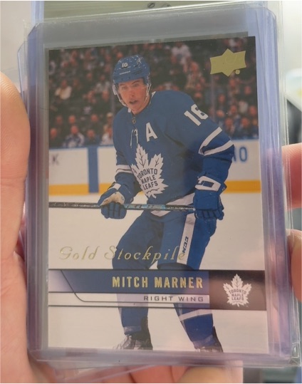 2021-22 Upper Deck '06-07 Retro Gold Stockpile #T65 Mitch Marner — front