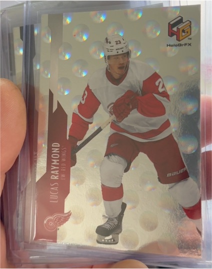 2021-22 Upper Deck Extended Series #HG-1 Lucas Raymond — front