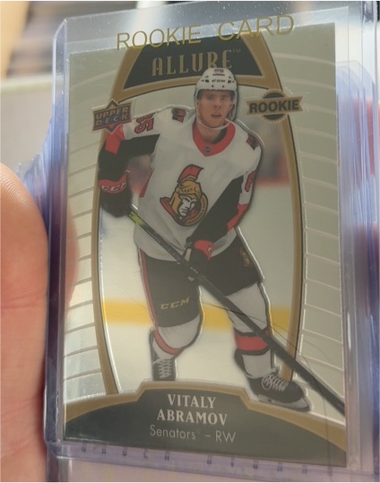 2019-20 Upper Deck Allure #84 Vitaly Abramov — front