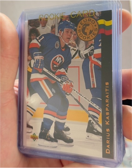 1992-93 Upper Deck #563 Darius Kasparaitis — front