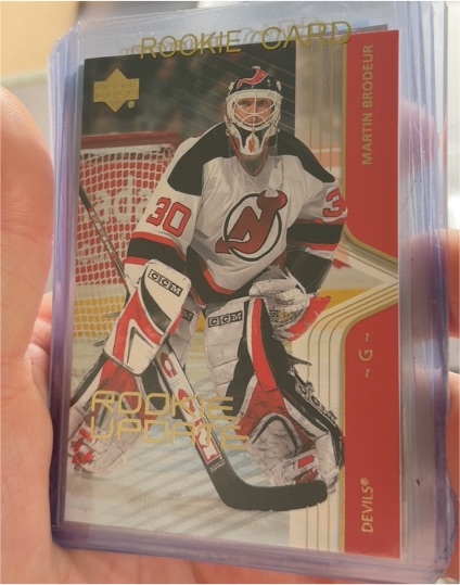 2003-04 Upper Deck Rookie Update #53 Martin Brodeur — front