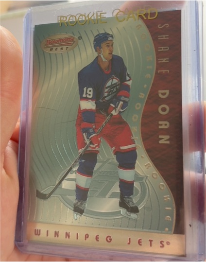 1995-96 Bowman Bowman's Best #BB24 Shane Doan — front