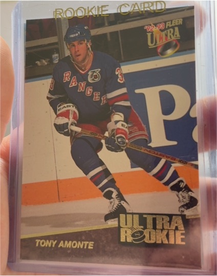 1992-93 Fleer Ultra Ultra Rookie #1 Tony Amonte — front