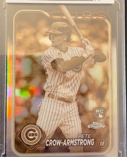 2024 Topps Chrome #16 Pete Crow-Armstrong — front