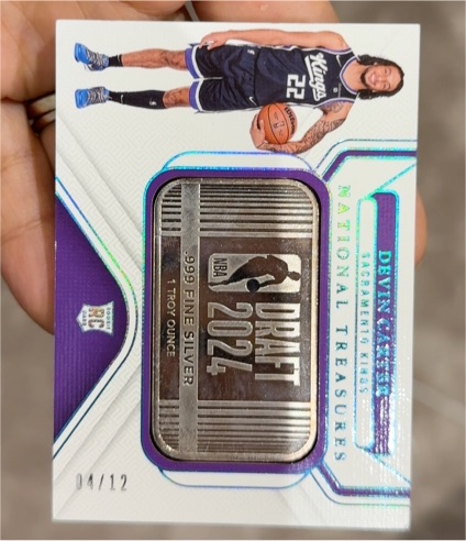 2020 Panini Impeccable #37 Devin Vassell — front