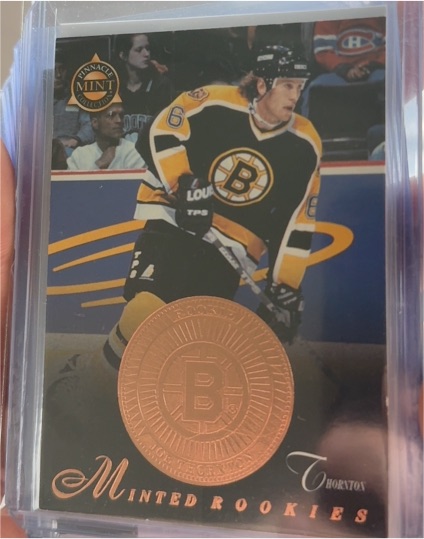 1997-98 Pinnacle Mint #29 Joe Thornton — front