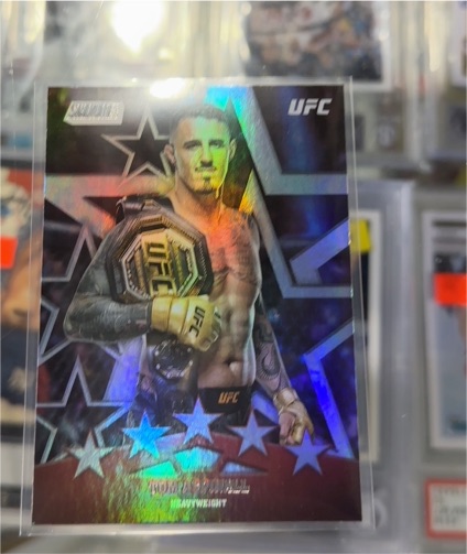 2025 Topps Stadium Club UFC #SF-7 Tom Aspinall Special Forces — front