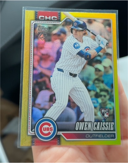 2026 Topps Series 1 #233 Owen Caissie — front