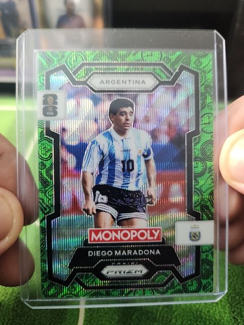 2026 Panini Prizm Monopoly #3 Diego Maradona — front