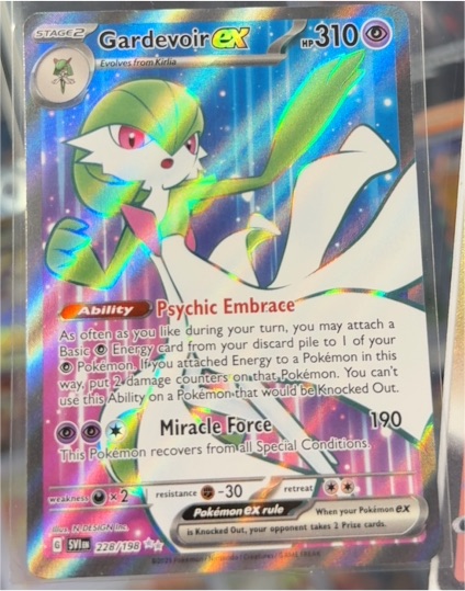 2023 Pokémon Scarlet & Violet #228 Gardevoir ex — front