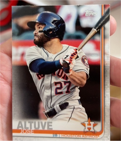 2019 Topps #178 Jose Altuve — front