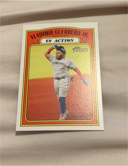 2021 Topps Heritage #194 Vladimir Guerrero Jr. — front