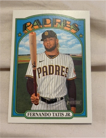 2021 Topps Heritage #137 Fernando Tatis Jr. — front