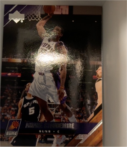 2003-04 Upper Deck #221 Amar'e Stoudemire — front