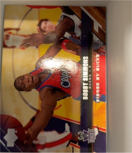 2005-06 Upper Deck Rookie Debut #40 Bobby Simmons — front