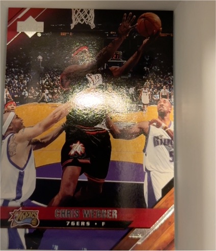 2005-06 Upper Deck #140 Chris Webber — front