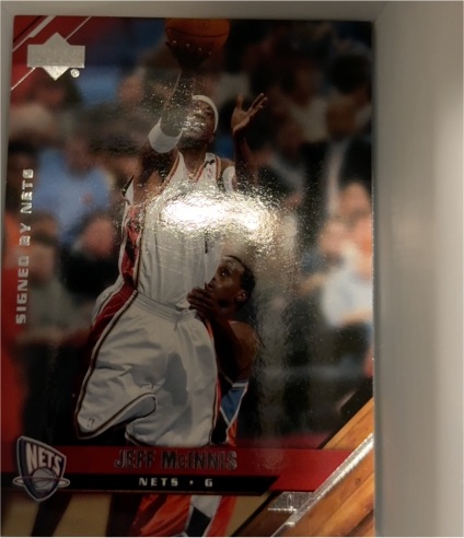 2005-06 Upper Deck #30 Jeff McInnis — front