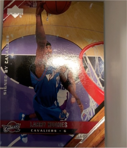 2005-06 Upper Deck #32 Larry Hughes — front