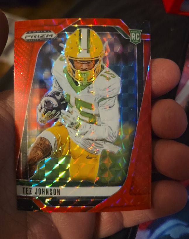 2025 Panini Prizm Draft Picks #101 Tez Johnson — front