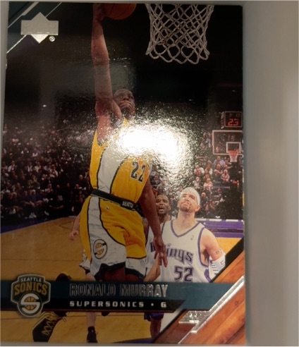 2004-05 Upper Deck #181 Ronald Murray Seattle Supersonics — front