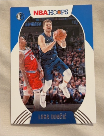 2020-21 Panini NBA Hoops #150 Luka Dončić — front