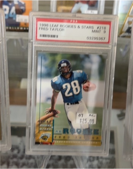 1998 Leaf Rookies & Stars #218 Fred Taylor — front