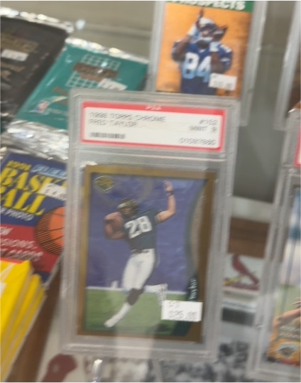 1998 Topps Chrome #152 Fred Taylor Rookie Card — front