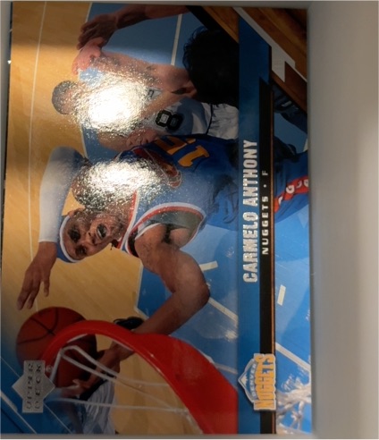 2005-06 Upper Deck #41 Carmelo Anthony — front