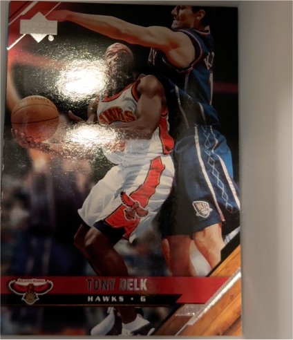 2005-06 Upper Deck #6 Tony Delk — front