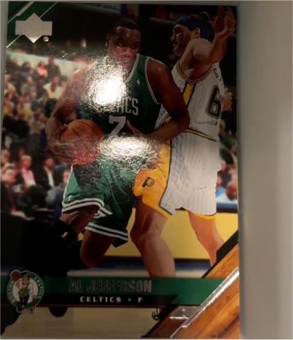 2005-06 Upper Deck #10 Al Jefferson — front