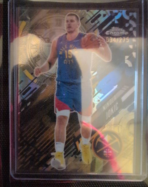 2025-26 Topps Chrome Go Time #GT-9 Nikola Jokic — front