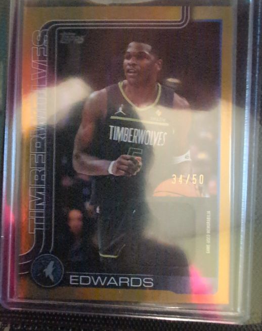 2025-26 Topps #108 Anthony Edwards — front