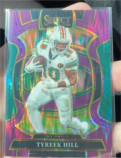 2025 Panini Select #83 Tyreek Hill — front