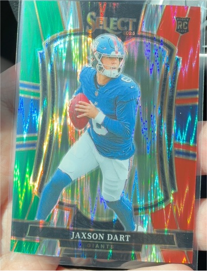 2025 Panini Select #193 Jaxson Dart — front