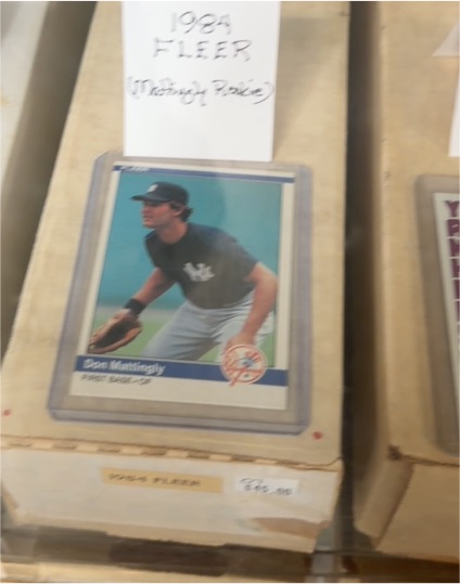 1984 Fleer #131 Don Mattingly — front