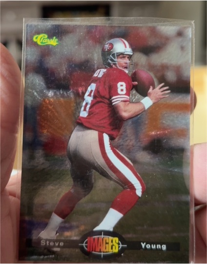 1995 Classic Images #POY1 Steve Young — front