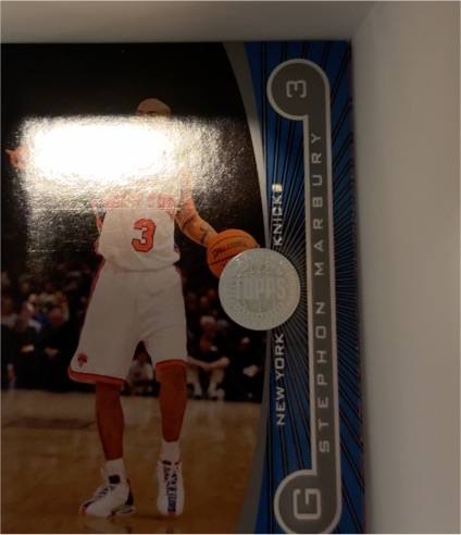 2005 Topps #3 Stephon Marbury — front