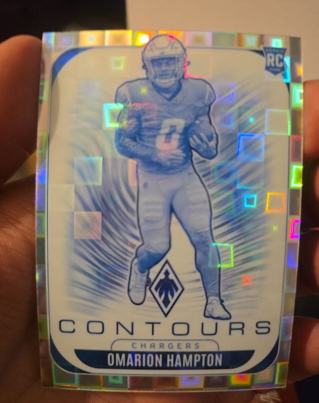 2025 Panini Phoenix #18 Omarion Hampton — front