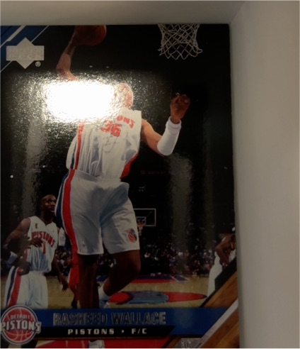 2005-06 Upper Deck #50 Rasheed Wallace — front