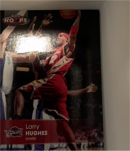 2005-06 NBA Hoops #12 Larry Hughes — front