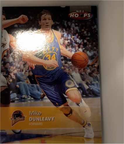 1990 NBA Hoops #410 Mike Dunleavy — front