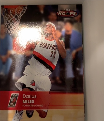 2004-05 NBA Hoops #10 Darius Miles — front