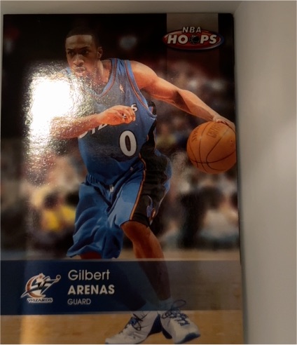 2004-05 NBA Hoops #149 Gilbert Arenas — front